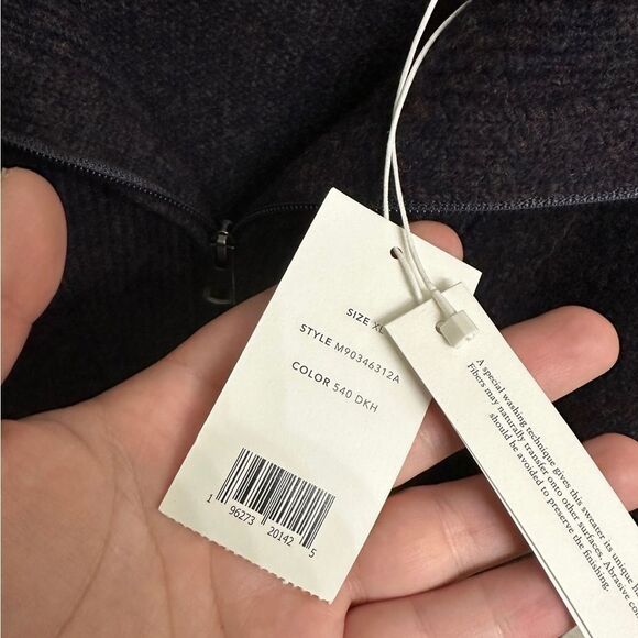 Mélange Quarter-Zip Sweater Vince - Picture 9 of 10